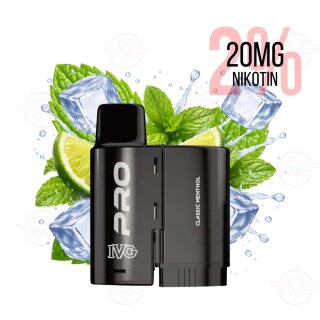 IVG - Pro Refill Pod Classic Menthol