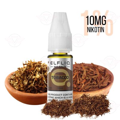 Elfbar - Elfliq Tobacco 10mg Nikotinsalz - MHDÜ