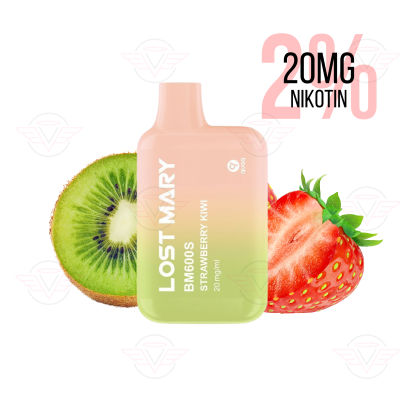 Lost Mary - BM600s Strawberry Kiwi - Best Before