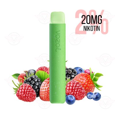 Vozol - Star 600 Forest Berry Storm 20mg/ml (2%) Nikotin Salz - MHDÜ