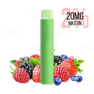 Vozol - Star 600 Forest Berry Storm 20mg/ml (2%) Nikotin...