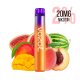 Vozol - Neon 800 Peach Mango Watermelon 20mg Nicotine...