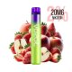 Vozol - Neon 800 Strawberry Apple 20mg Nicotine Salt -...