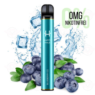 HAPPY HALE - Blueberry Ice 0mg Nicotine-Free - BBD+