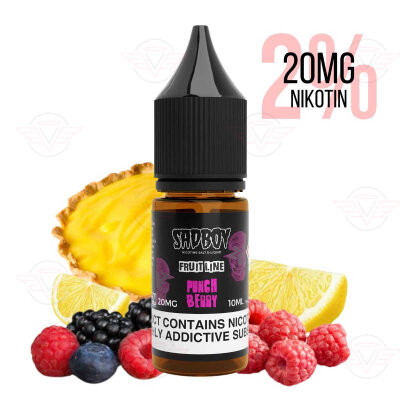 Sadboy - Fruit - Punchberry Nicsalt 20mg/ml (2%) - DDM dépassée