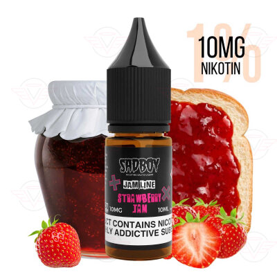 Sadboy - Jam - Strawberry Jam Nicsalt 10 mg/ml (1%) - Data di scadenza