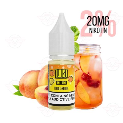 Twist E-Liquids - Pesca Limonata 20mg Sali di Nicotina - Scaduto