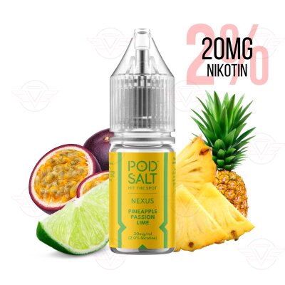 Pod Salt - Nexus Pineapple Passion Lime 20mg/ml -MHDÜ