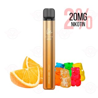 Elfbar - Einweg E Zigarette 600 V2 Orange Gami 20mg/ml 2%...