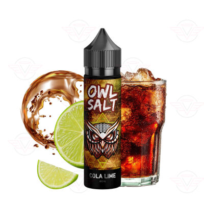 OWL Salt - Cola Lime Longfill 10 ml in flacone da 60 ml
