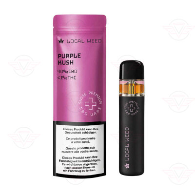 Local Weed - Vollspektrum CBD Starter Kit Purple Kush