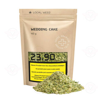 Local Weed - Trim Wedding Cake Blüte 40g