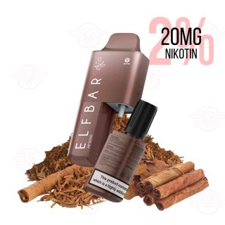 Elfbar - AF5000 Tobacco Disposable Vape - MHDÜ
