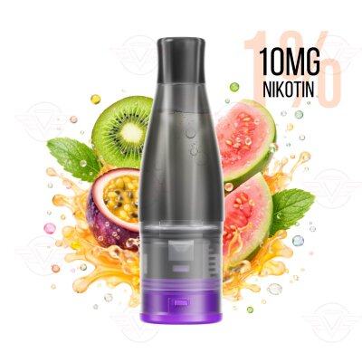 KIWI VAPOR - KIWI GO Plus Kartuschen Kiwi Maracuja Guava 10mg/ml