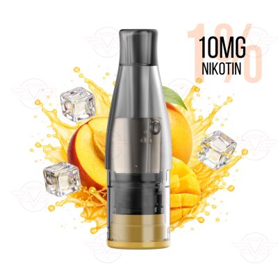 KIWI VAPOR - KIWI GO Plus Kartuschen Mango Ice 10mg/ml