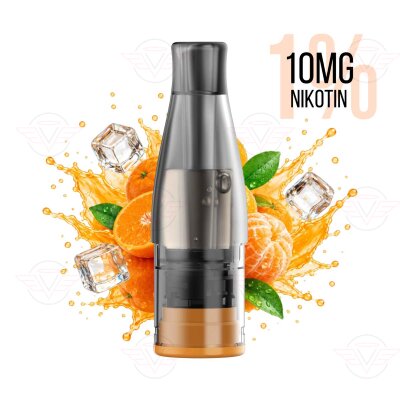 KIWI VAPOR - KIWI GO Plus Kartuschen Tangerine Ice 10mg/ml