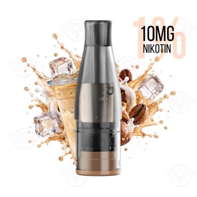 KIWI VAPOR - KIWI GO Plus Kartuschen Latte Ice 10mg/ml