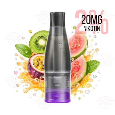KIWI VAPOR - KIWI GO Plus Kartuschen Kiwi Maracuja Guava 20mg/ml