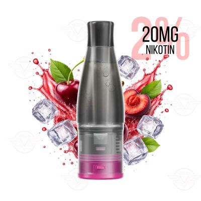 KIWI VAPOR - KIWI GO Plus Kartuschen Cherry Ice 20mg/ml