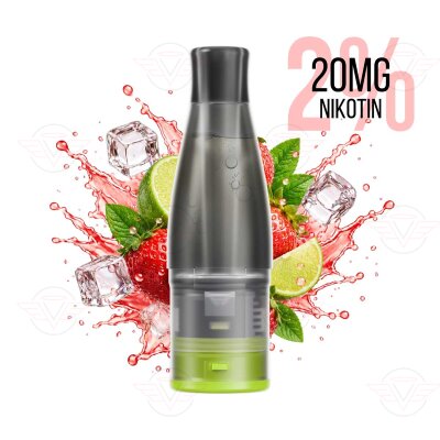 KIWI VAPOR - KIWI GO Plus Kartuschen Strawberry Lime 20mg/ml