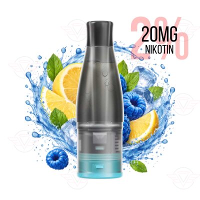 KIWI VAPOR - KIWI GO Plus Kartuschen Blue Razz Lemonade 20mg/ml