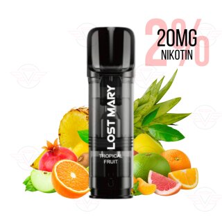 Lost Mary - Tappo Pre-Filled Pods Tropical Fruit 20mg...