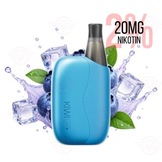 KIWI VAPOR - KIWI GO Plus Mini Starter Kit Blueberry Ice