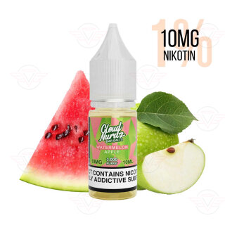 Cloud Nurdz - Apple Watermelon Bar Salt 10mg Nikotinsalz...