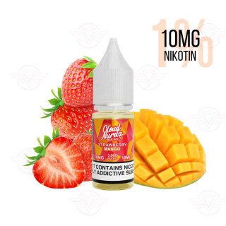 Cloud Nurdz - Fragola Mango Bar Salt 10mg Sali di...