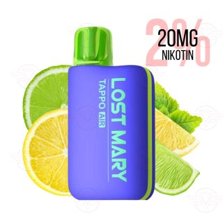 Lost Mary - Tappo Air Starter Kit Ocean Blue 20mg Sel de Nicotine - DDM Dépassée