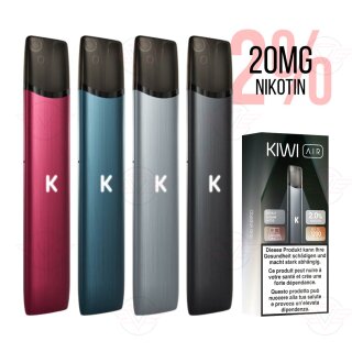 Kiwi Vapor - Kiwi Air Kit mit 20mg Pod