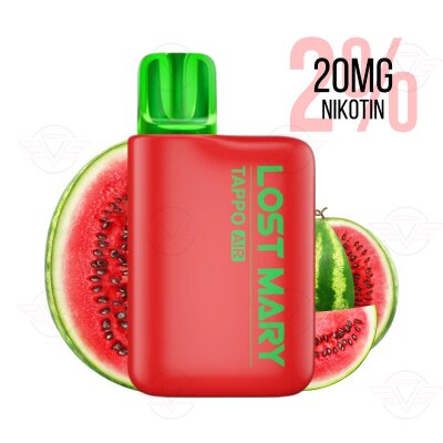 Lost Mary - Tappo Air Starter Kit Red 20mg Nicotine Salt - BBD Expired