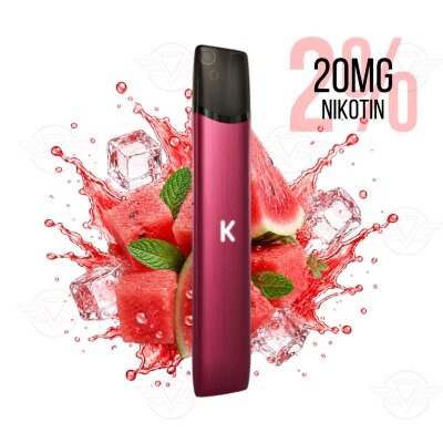 KIWI Vapor - Kit Kiwi Air avec pod 20mg - Garnet Red