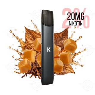 KIWI Vapor - Kiwi Air Kit with 20mg Pod - Obsidian Gray