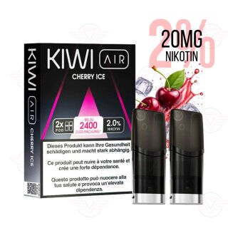 KIWI Vapor - Kiwi Air Pods - Cherry Ice 20mg