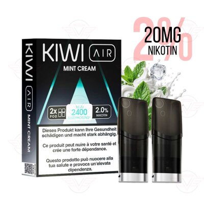 KIWI Vapor - Kiwi Air Pods - Mint Cream 20mg