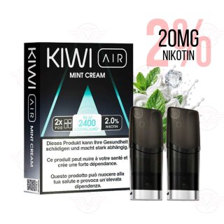 KIWI Vapor - Kiwi Air Pods - Mint Cream 20mg