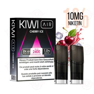 KIWI Vapor - Kiwi Air Pods - Cherry Ice 10mg