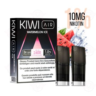 KIWI Vapor - Kiwi Air Pods - Watermelon Ice 10mg