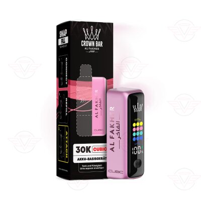 Al Fakher - Cubic Akkuträger - Hot Pink