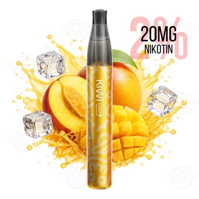 KIWI Vapor - KIWI Go Plus - Graffiti Edition Gold - Mango Ice