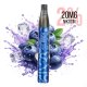KIWI Vapor - KIWI Go Plus - Graffiti Edition - Blau - Blueberry Ice