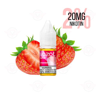 Vozol E-Liquid Fragola 20mg Sali di Nicotina - TMC