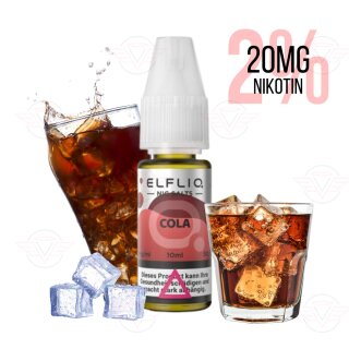 Elfbar - Elfliq Cola Sali di Nicotina 20mg - TMC Superato