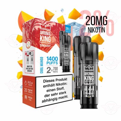 Aroma King - SMART Pods Cool Mango 20mg - MHDÜ