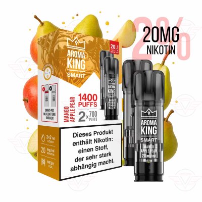 Aroma King - SMART Pods Mango Apple Pear 20mg - MHDÜ