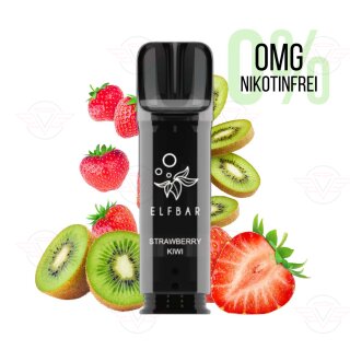 Elfbar - Elfa Pro Pods - Strawberry Kiwi 0mg - MHDÜ