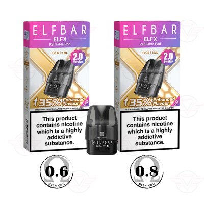 Elfbar - ELFX Ersatzpods V2