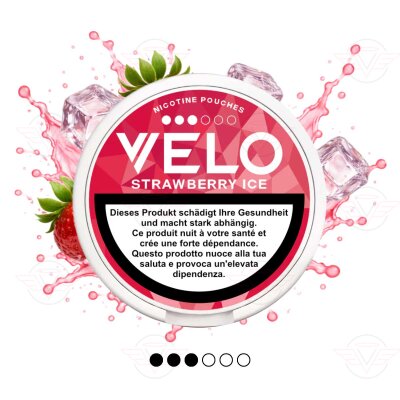 Velo Snus - Strawberry Ice