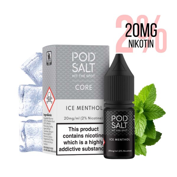 Pod Salt - Ice Menthol 20mg Nicotine Salt